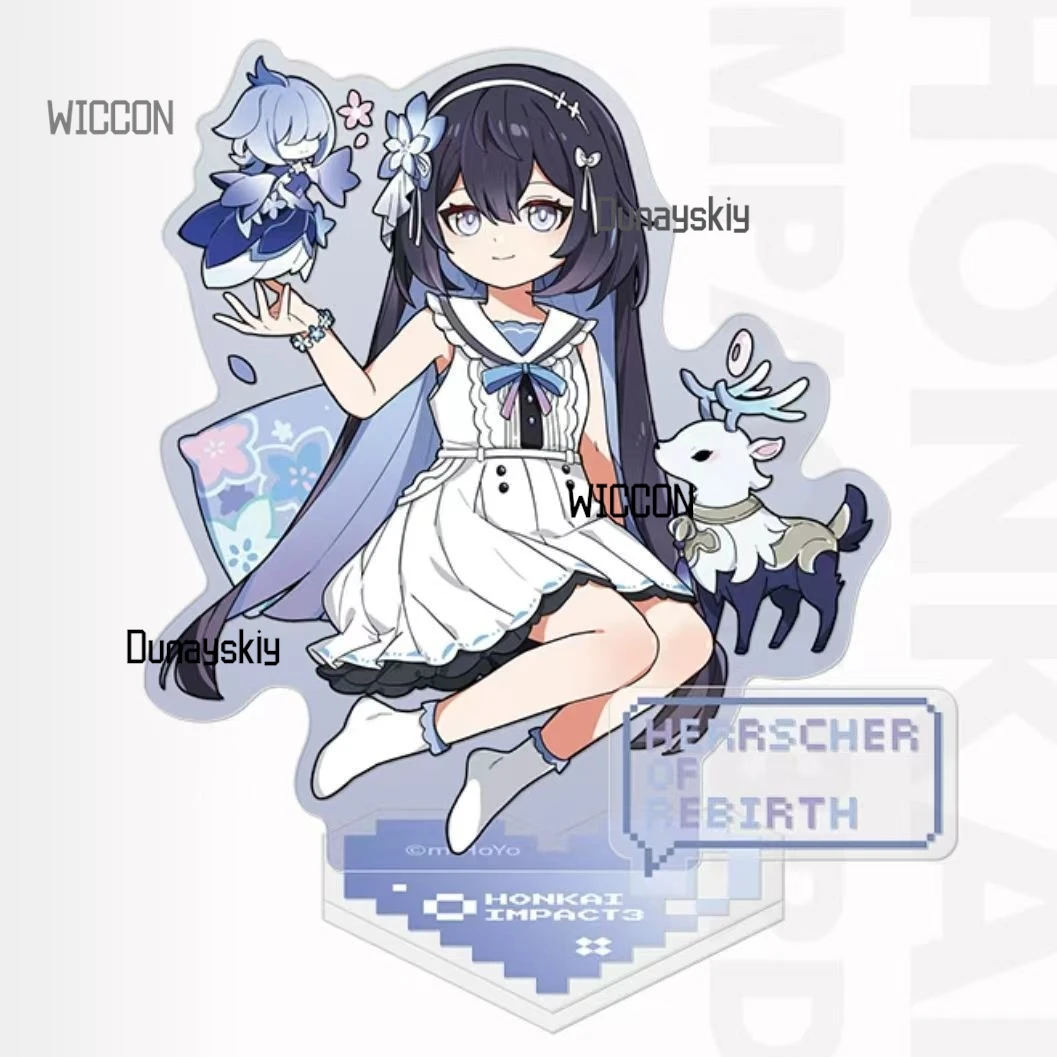 Honkai Impact 3rd Herrscher Series 10 سنتيمتر حامل أكريليك النهائي المنشأ الحقيقة الأنا أنيمي الشكل عالية الجودة تحصيل 2025 جديد