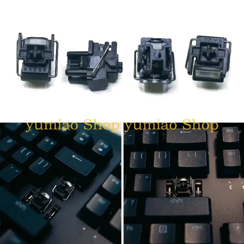 

587B V2 Liner Black Switch Hot-Swappable DIY Clicky Linear Optical Switch For Huntsman Mechanical Gaming Keyboard