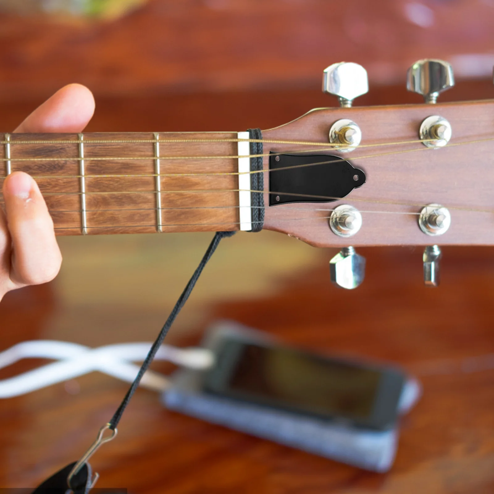 

2 Pcs Electric Guitar Accessories Lever Parts Acoustic Component Accessory Truss Rod Cover Plate Abs