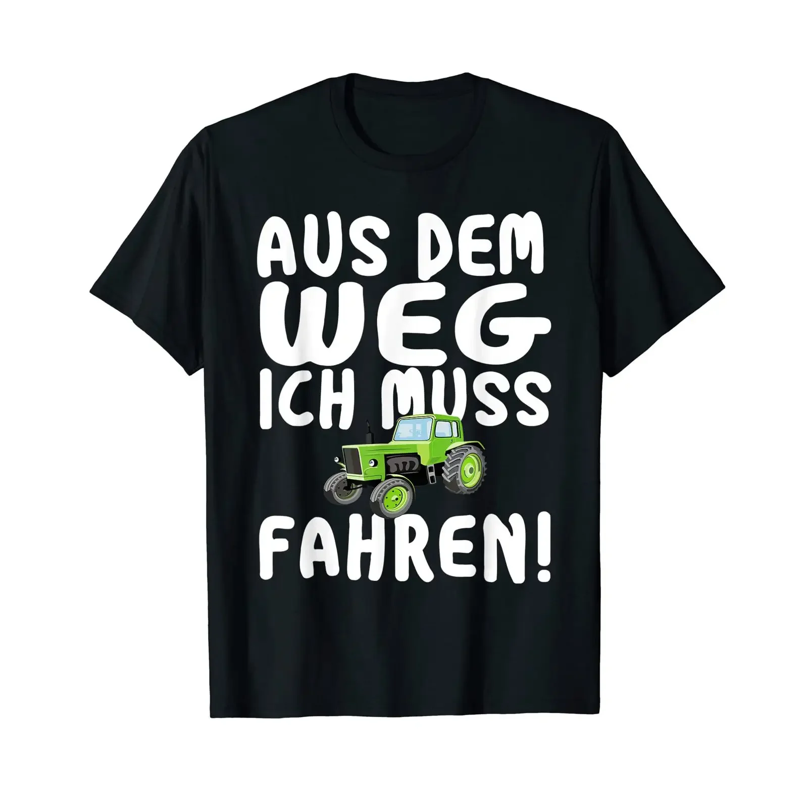 Ackerdemiker Tractor Driving Saying Agrar Manure Evolution T Shirt black vintage Washed streetwear designer clothes Versatile