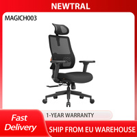 NEWTRAL MAGICH003 Ergonomic Chair,Adjustable Headrest Seat Depth, Adaptive Lower Back Support, 4D Armrest Recliner
