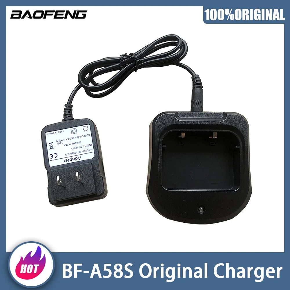 BAOFENG Walkie Talkie A58S Charger Opional EU USA UK AUS USB Adapter BF-A58S Two Way Radio Accessories 100% Origianl