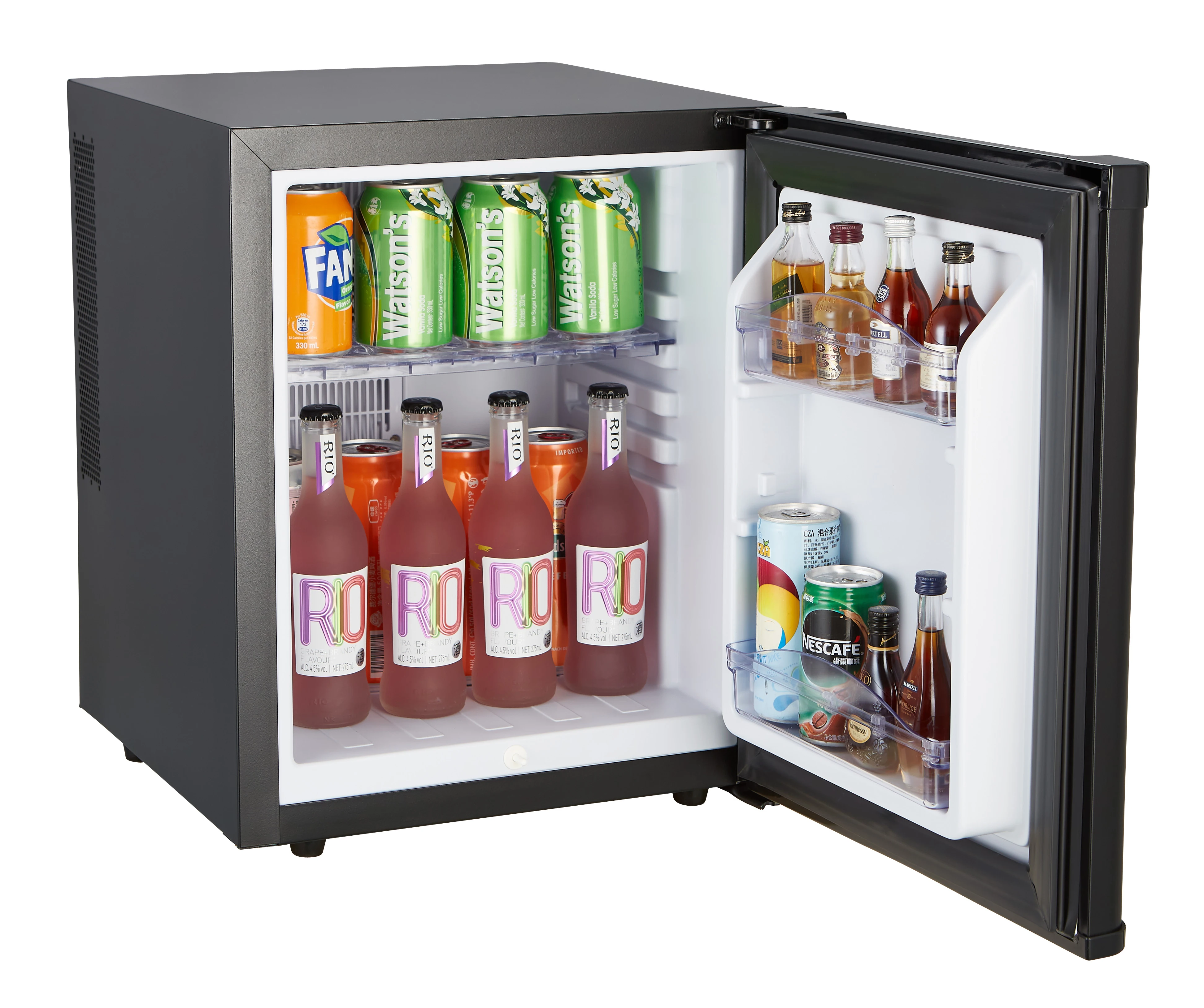 Wholesale Low Price Portable Mini bar Fridge Energy Saving Temperature Cool Mini Refrigerator with Freezer for Hotel