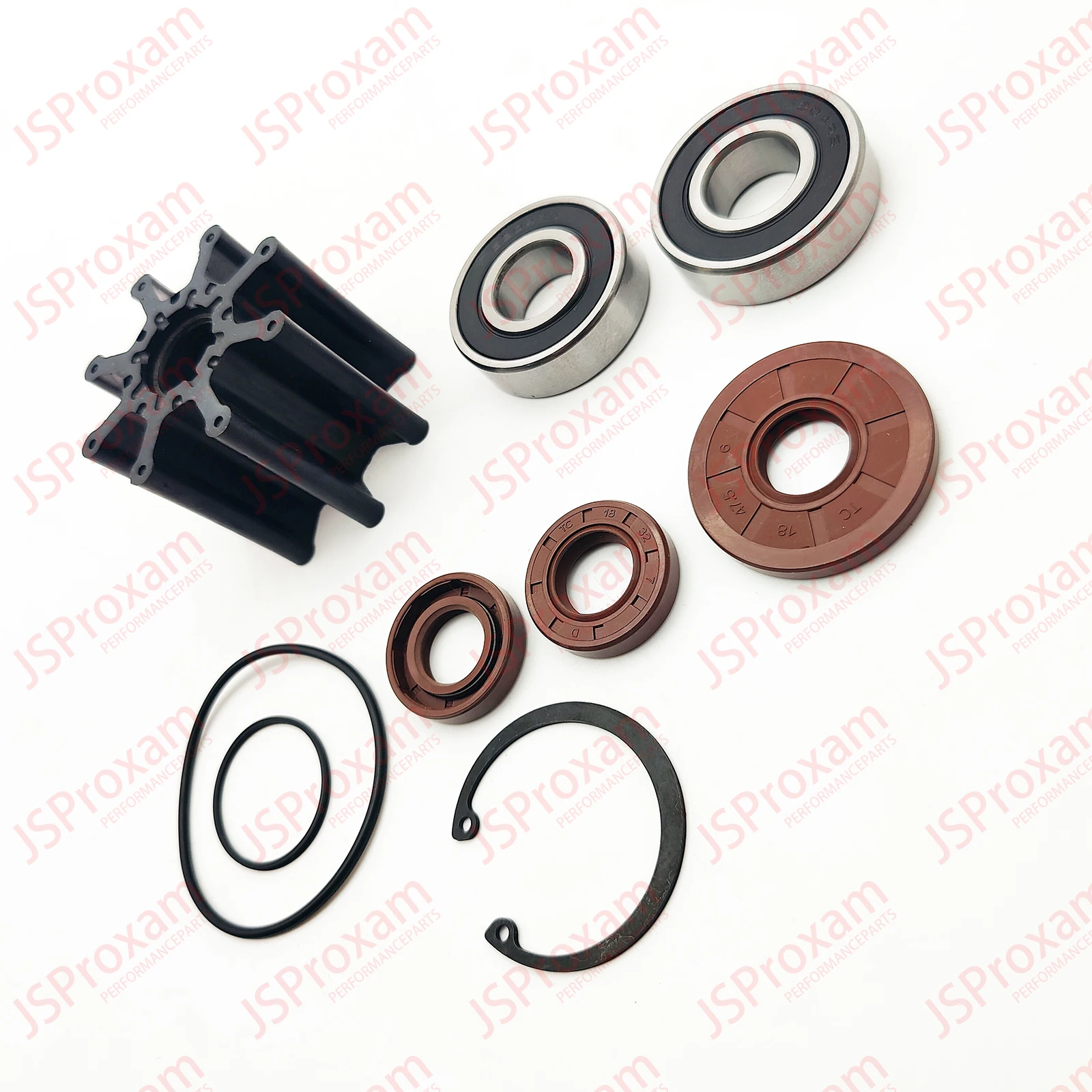 46-807151A9 807151A9 Replaces Fits For Mercruiser Bravo 807151A12 Pump Impeller Repair kit W/ Impeller