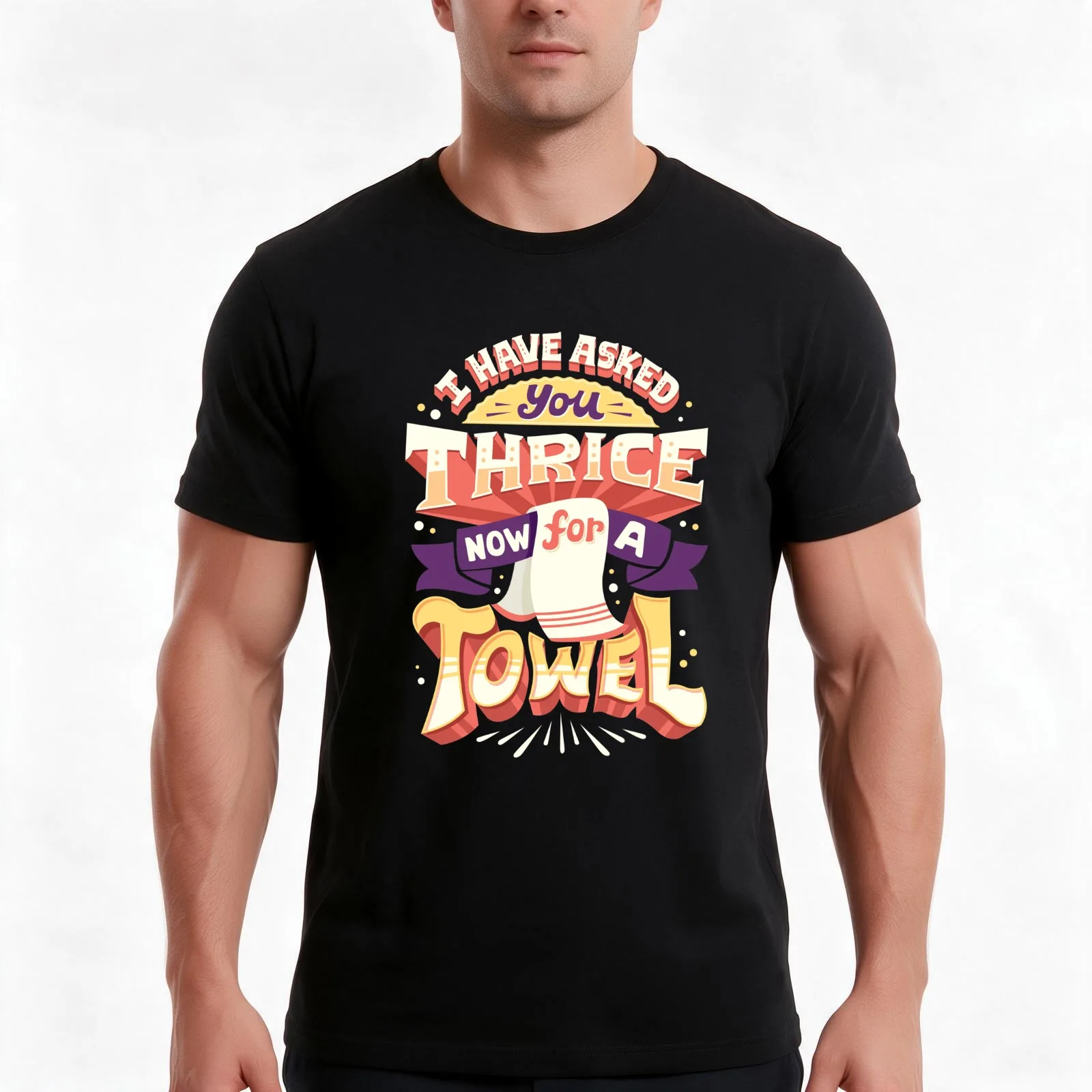 I have asked you thrice T-Shirt, Summer Casual Cotton Tee, Oversized Streetwear Tops, Vintage Graphic Print, Unisex Men Women