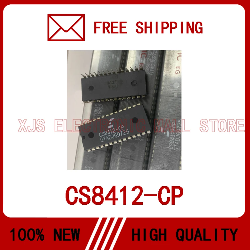 

CS8412-CP CS8412 CS8412 CP DIP-28 100% New High Quality IC Chip