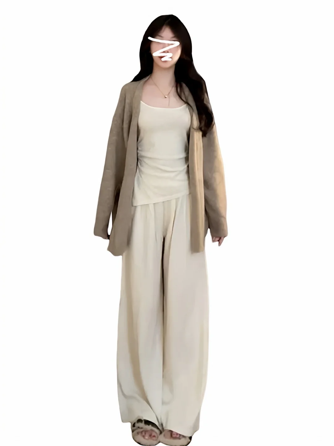 المتضخم عارضة Oaeal محبوك سترة المرأة فضفاضة مريحة سترة دافئة Faionable الخريف الشتاء ملابس خارجية #5