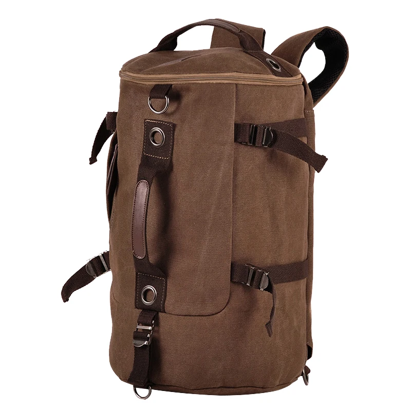 2025 New Large Capaci Canvas Bapa Double oulder Men's Fitn Travel Bag Outdoor Multi-Function Buet ape Gym L...