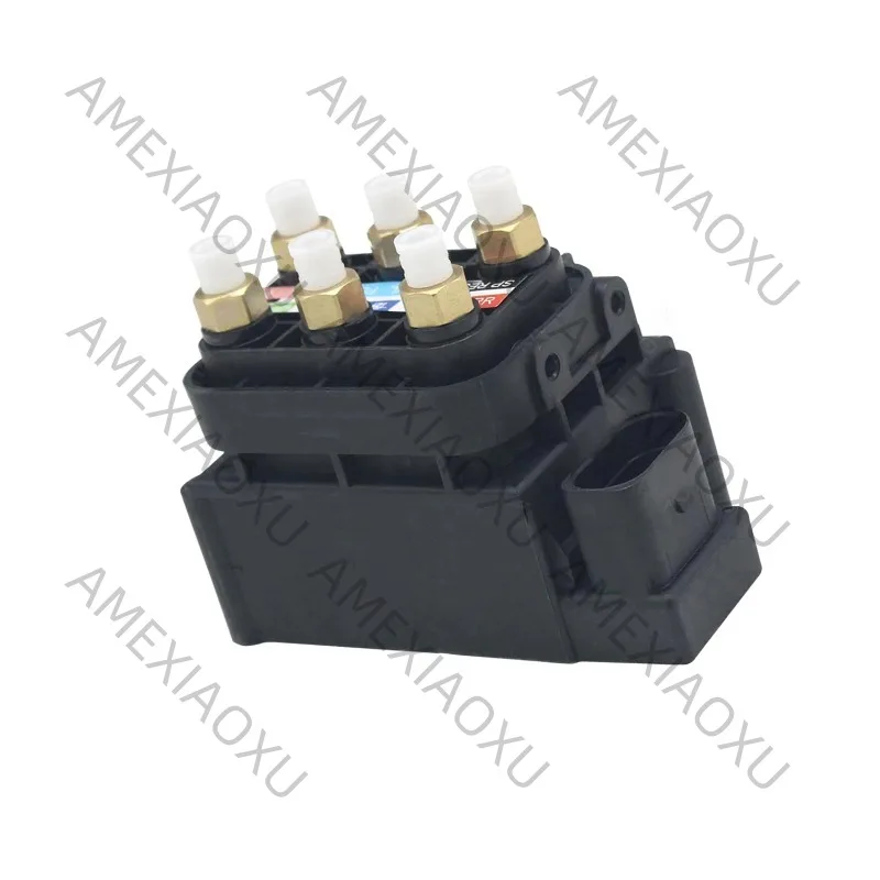 wanwu Air Suspension Solenoid Valve Block for 2002-15 Audi Q7 Jeep VW Touareg Porsche Cayenne Panamera Porsche 7L0698014 7P06980