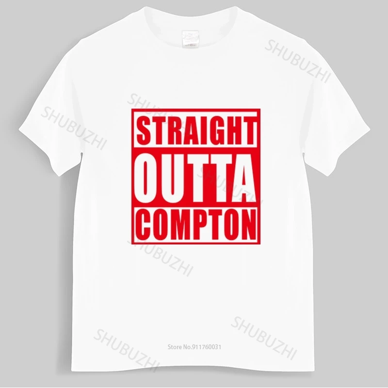 Mens luxury cotton T shirt NWA Straight Outta Compton T-shirts Cotton NWA T Shirts Loose tops for him plus size teeshirt