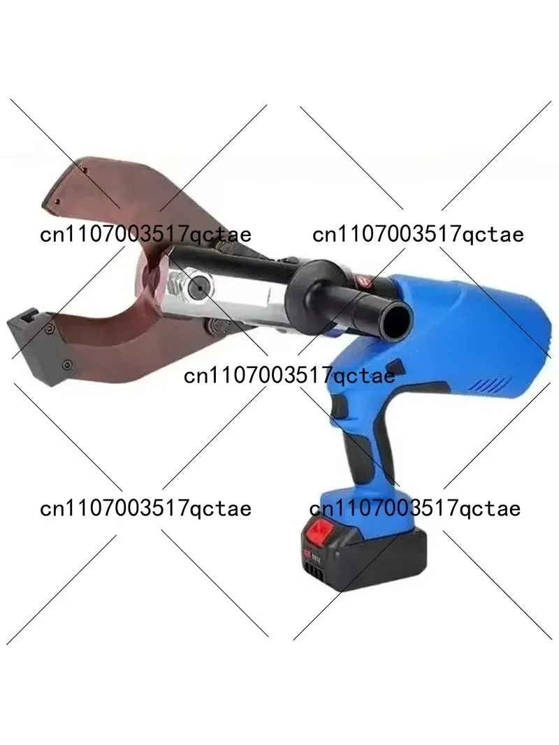 Portable Cable Cutter 120KN Digital Display Lithium Battery Powered Fast Cutting Large Tonnage Scissors for Heavy Duty Use