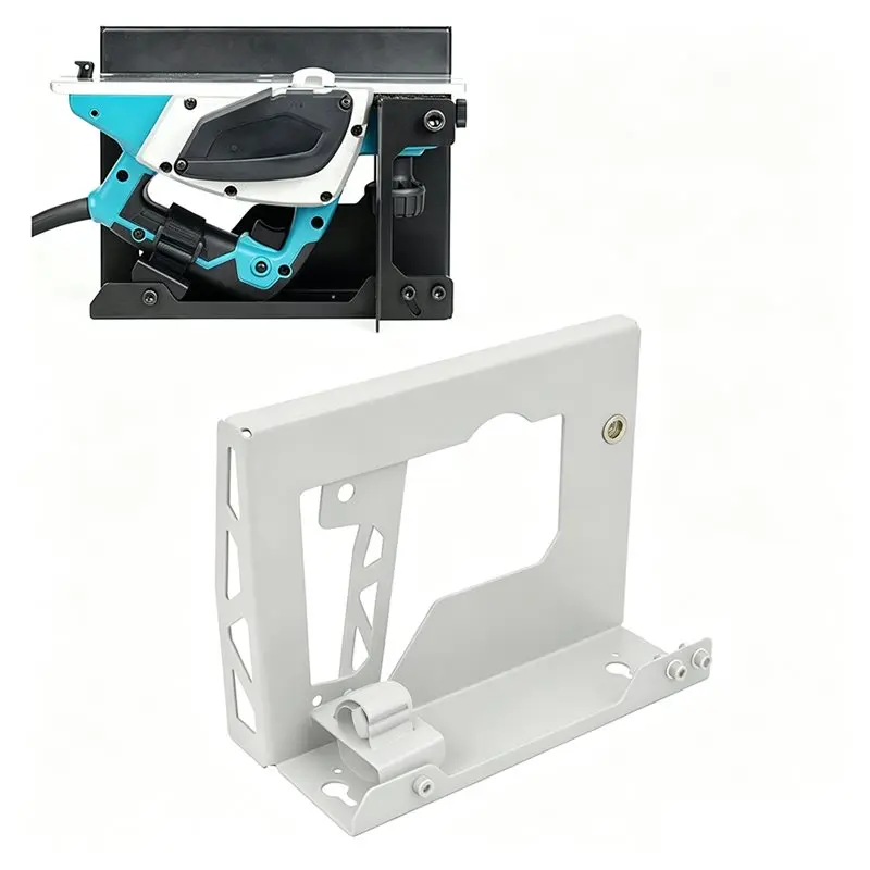B50C Adjustable Depth Bracket Stand For Dongcheng 82Mm Planer- Alloy Steel Angle Design, Portable Stable Support