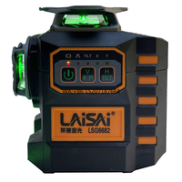 LSG6682 High Precision Strong Light Green Level Fine Line Infrared Reversible Electronic Level for DIY