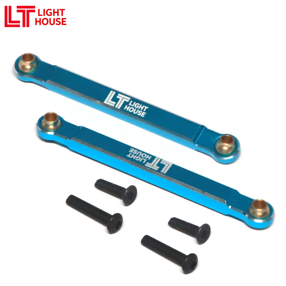 مجموعة قضبان توجيه من الألومنيوم 7075 من Light House لـ TRX Mini Maxx BL-2s 4WD أجزاء ترقية شاحنة كبيرة بدون فرش 107154-1