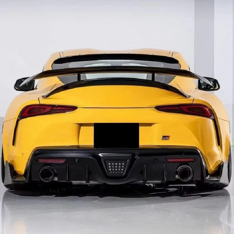 2019-20 High Carbon Fiber Rear Bumper Lip Diffuser with Side Spliter for Toyota for Supra A90 A91 Mk5 New Condition