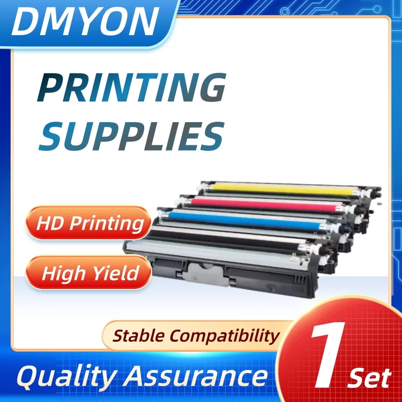 1Set Toner Cartridge Compatible for Konica Minolta Magicolor 1600 1600w 1650 1650EN 1680 1680MF 1690MF 1690 Copier Cartridge