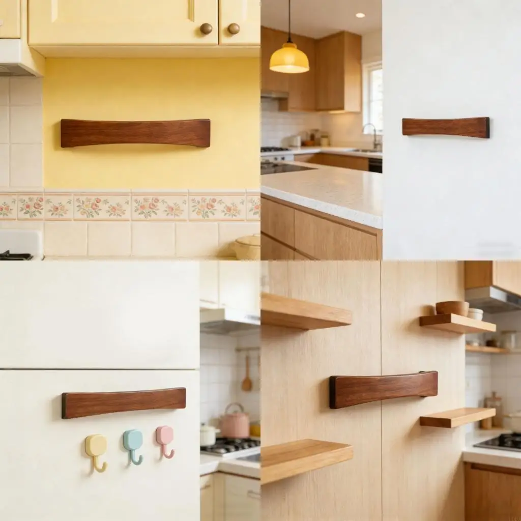 Strong Cutlery Bar With Natural Appearance For Wall Mounting In Cooking Space