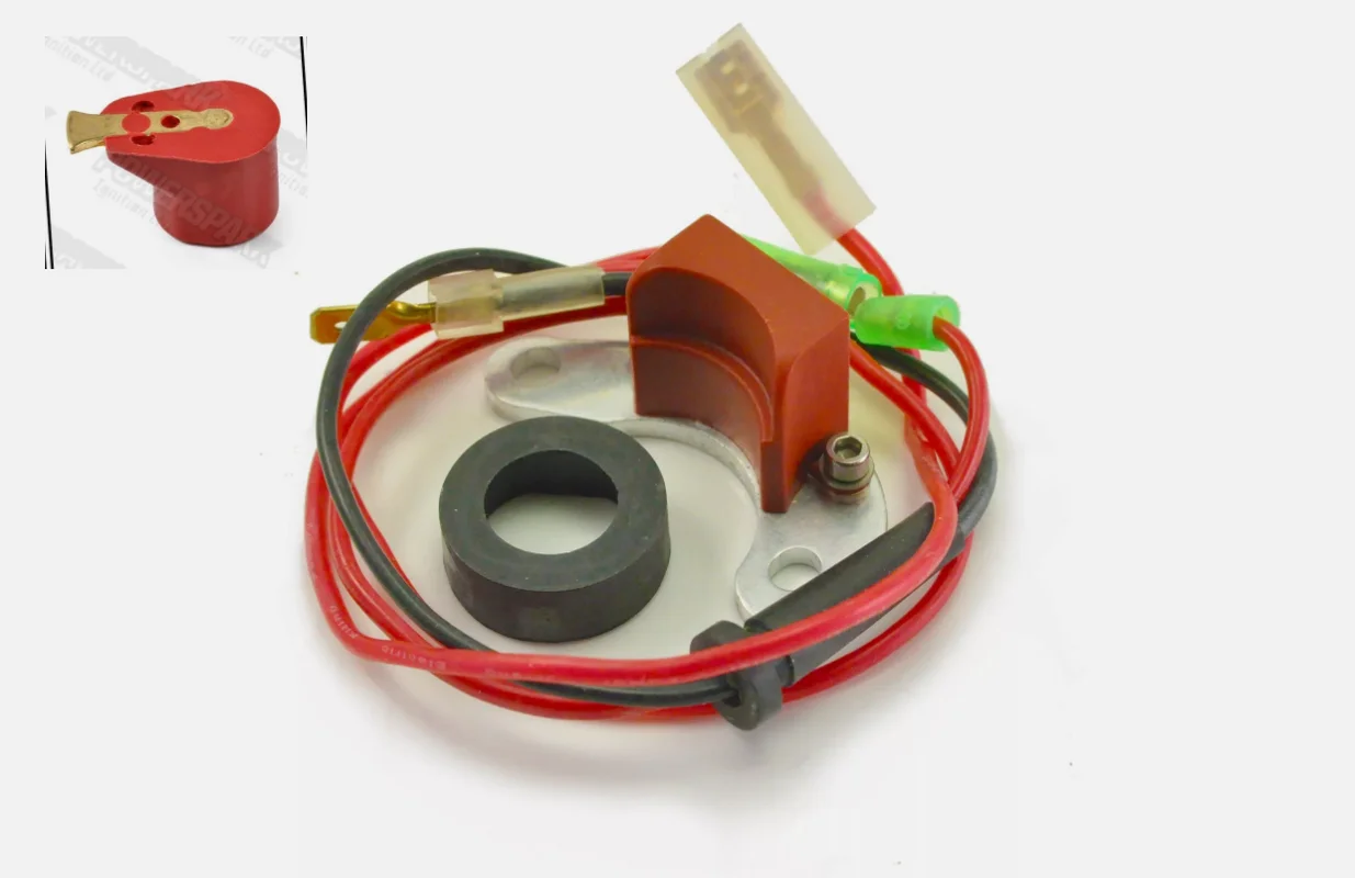 45D 43D 59D Powerspark Electronic Ignition Kit comes complete with Red Rotor arm