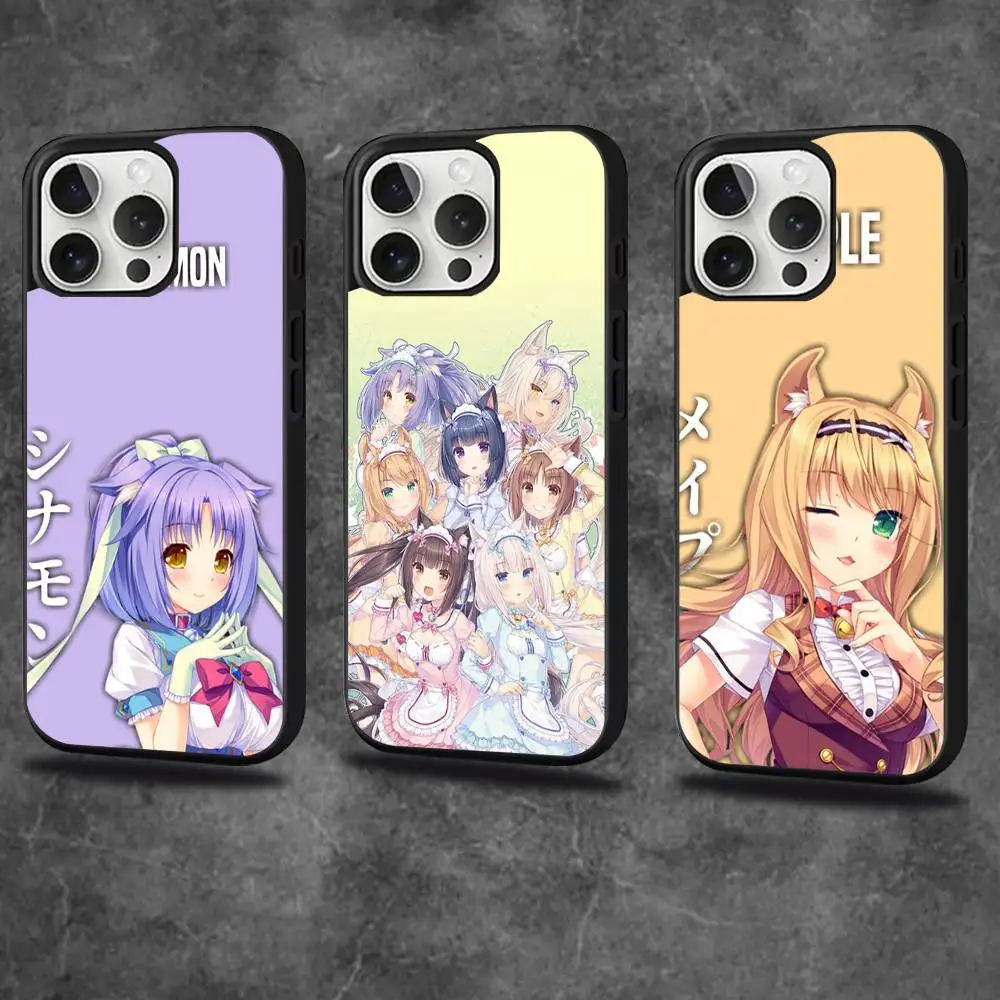 

Game N-Nekopara Cute For iPhone 17,16,15,14,13,12,11,Pro,Max,Plus,Mini,SE4,E Magnetic For Magsafe Wireless Phone Case