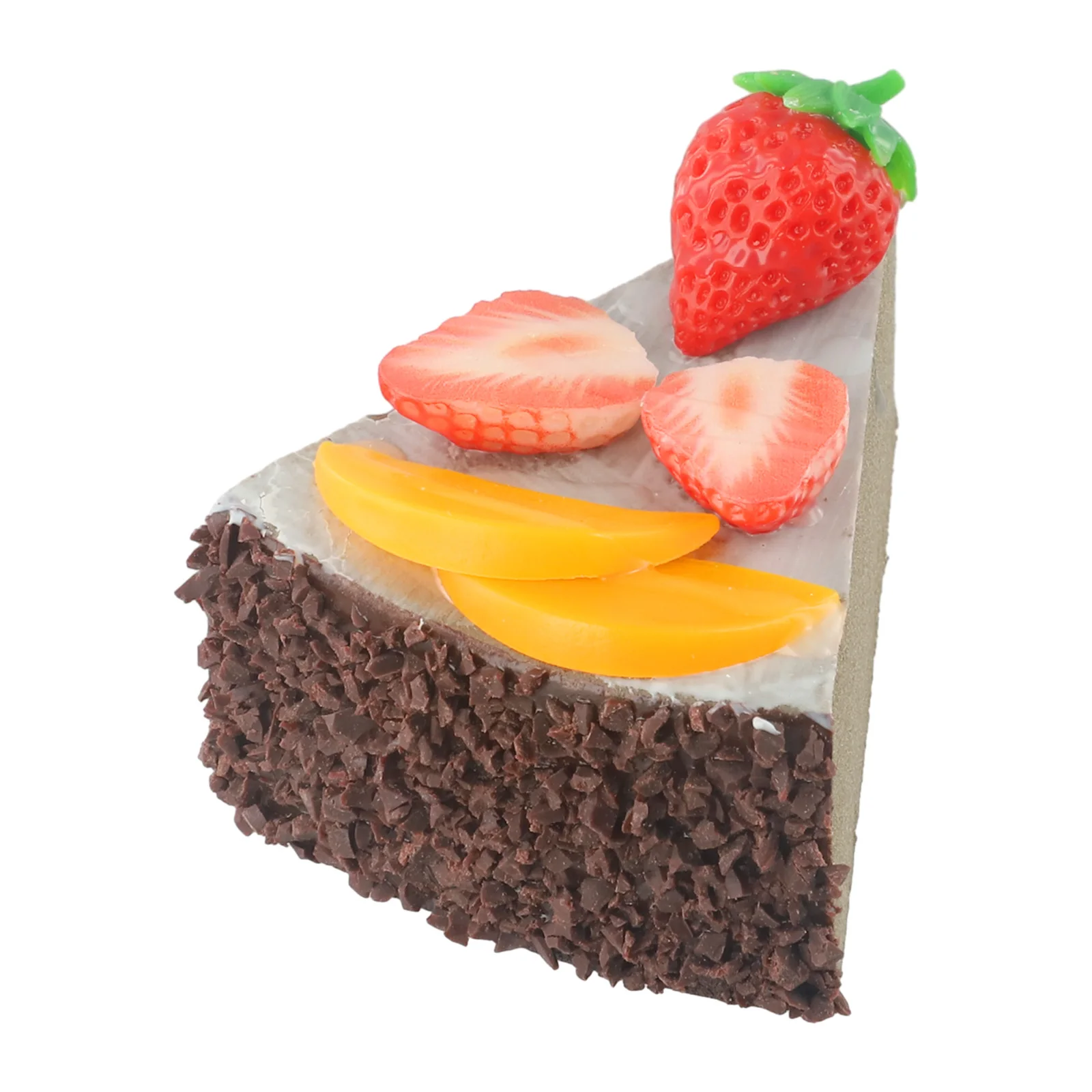 Fake Cake Simulation Cake Lifelike Design PVC Photo Props Pretty Adorable Appearance Bread Props Home Wedding Decortion