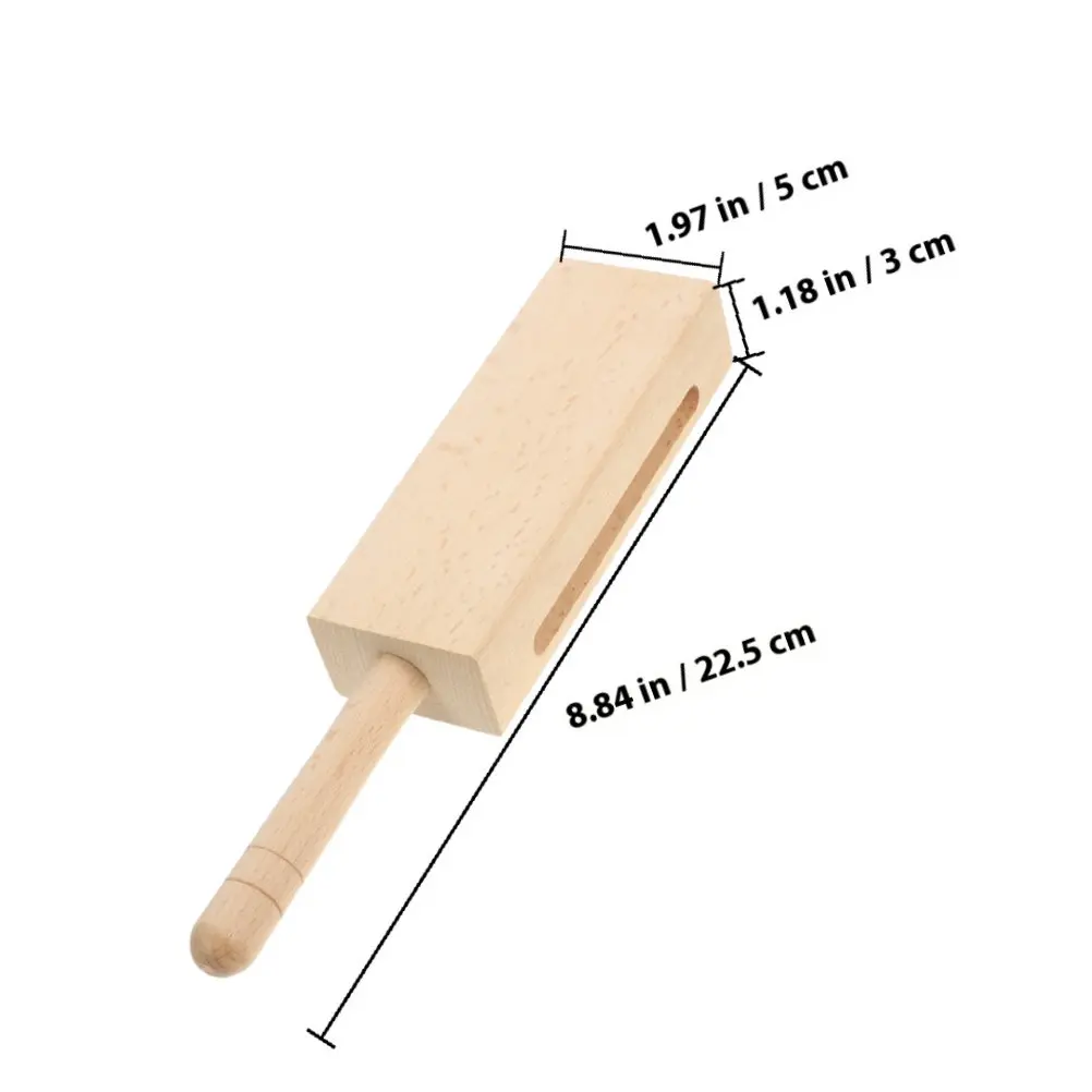 2 set Wood Rhythm Instruments 2 Sets Wooden Block Percussion Instrument For Adult Kids Music Education Hand Percussion Tools