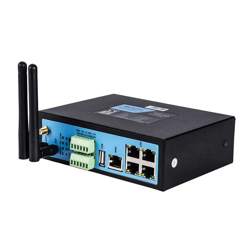 Bivocom IP30 4G IoT Gateway TG451 RS232 RS485 IoT M2M Industrial Gateway with Dual SIM Card