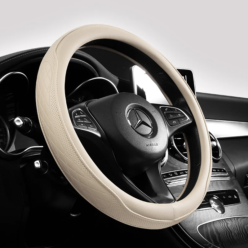Leather Steering Cover 4