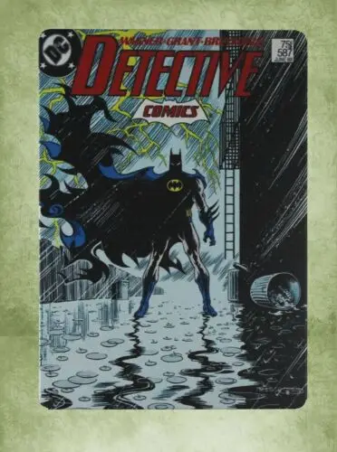 Detective Comics tin metal sign home decor shopping