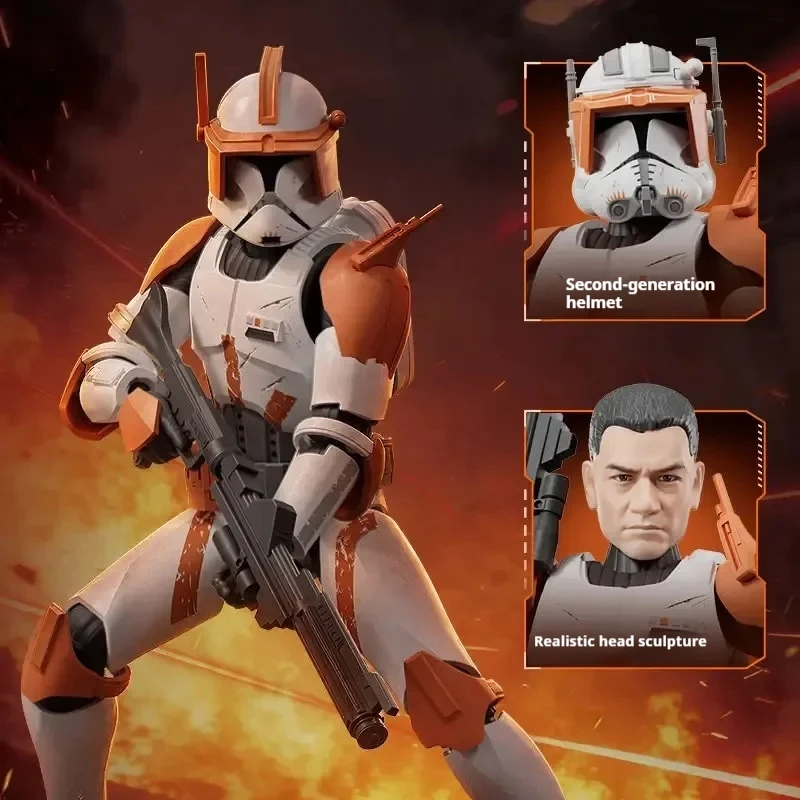 ブローキーズ-スター・ウォーズ-オビ＝ワン・ケノービ-クローン・コマンダー・コーディ-組み立て式モデルキット-コレクターズアイテム-アクションフィギュア-ディスプレイ用-ギフト