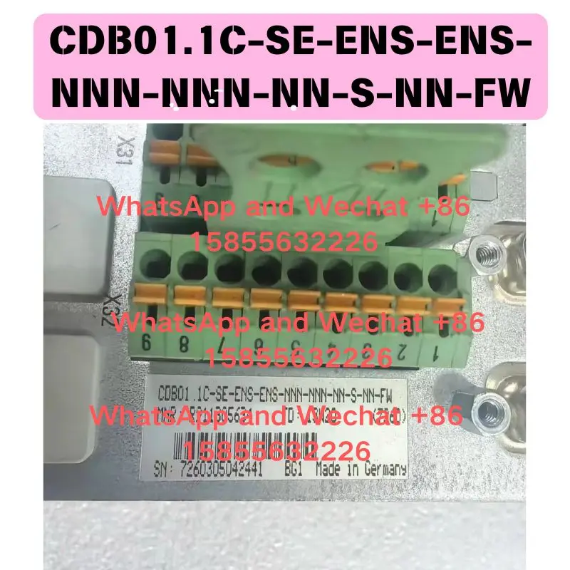 Used OEM disassembled parts CDB01.1C-SE-ENS-ENS-NNN-NNN-NN-S-NN-FW Driver Functional test OK Fast delivery