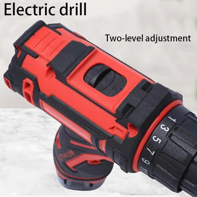 Pilote DC batterie Lithium-Ion perceuse sans fil électrique ménage perceuse électrique tournevis Mini sans fil Powe