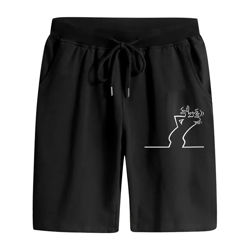 

Summer Hot Sale Men's Casual Walking Shorts High Grade Male Home Outdoor Soft Cool Knee Length Pants Urban Fashion Sports Shorts