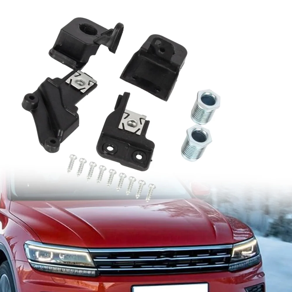 

Car Front Bumper Headlight Bracket HeadLamp Repair Kit For Volkswagen Tiguan 2012 2013 2014 2015 2016 2017 5N0998225B 5N0998226B