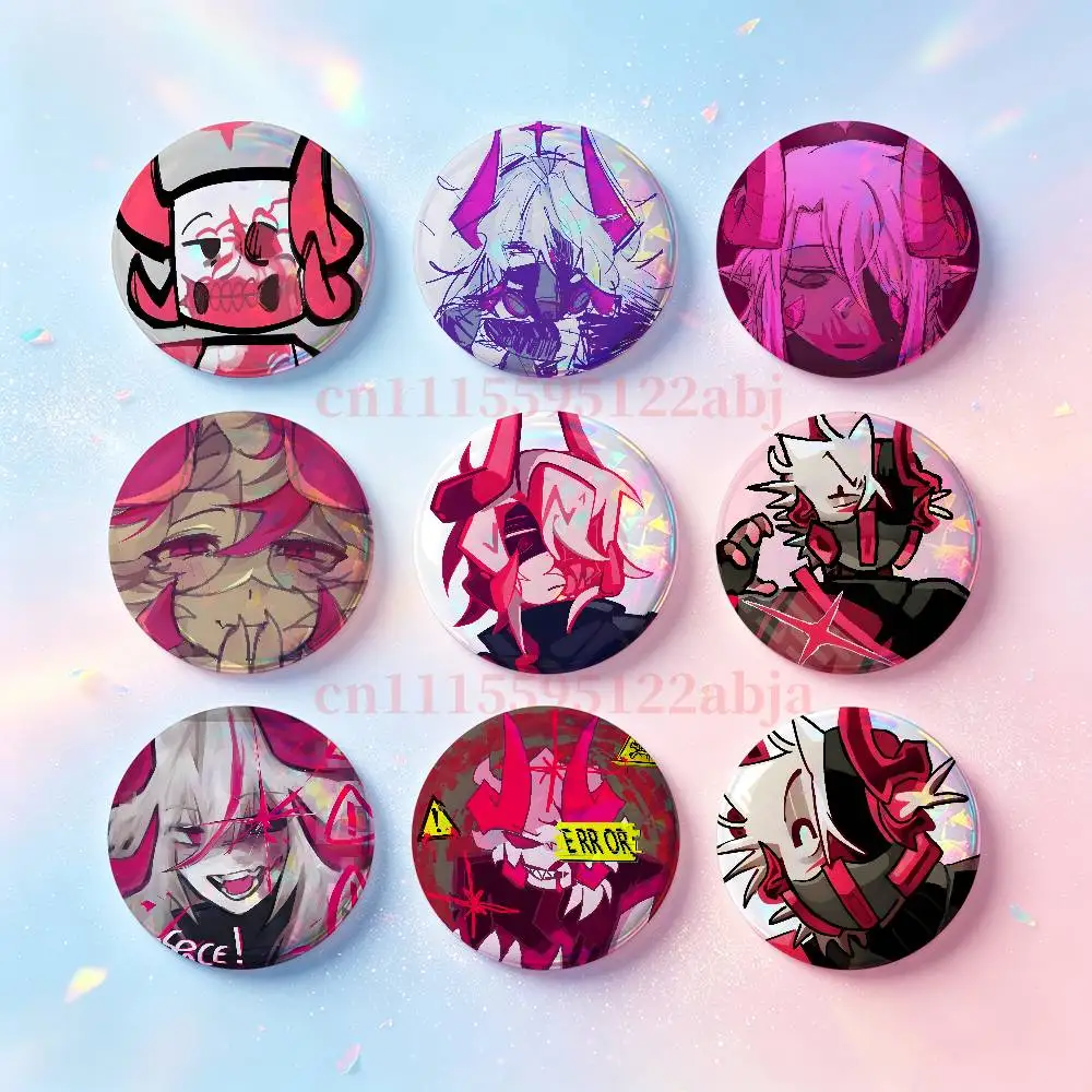 S-Subspace P-PHIGHTING Badges 25 32 44 58 75 mm Round Customizable Wholesale Fan goods Self-made fan freebies