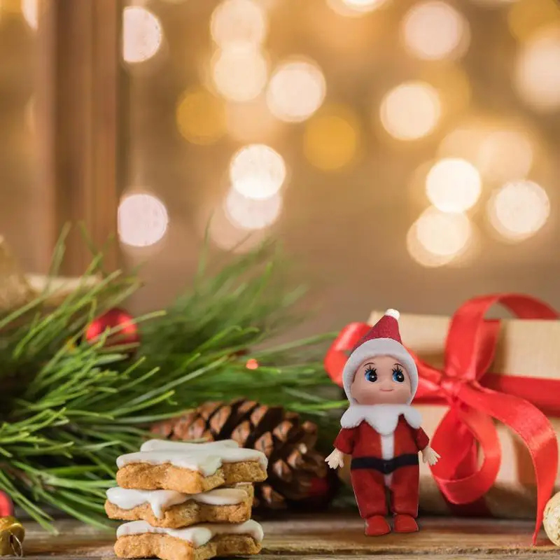 دمية خرافية صغيرة دمية محاكاة الطفل ألعاب شعبية 2023 أذرع متحركة أرجل بنات قزم دمية الحلي دمى عيد الميلاد