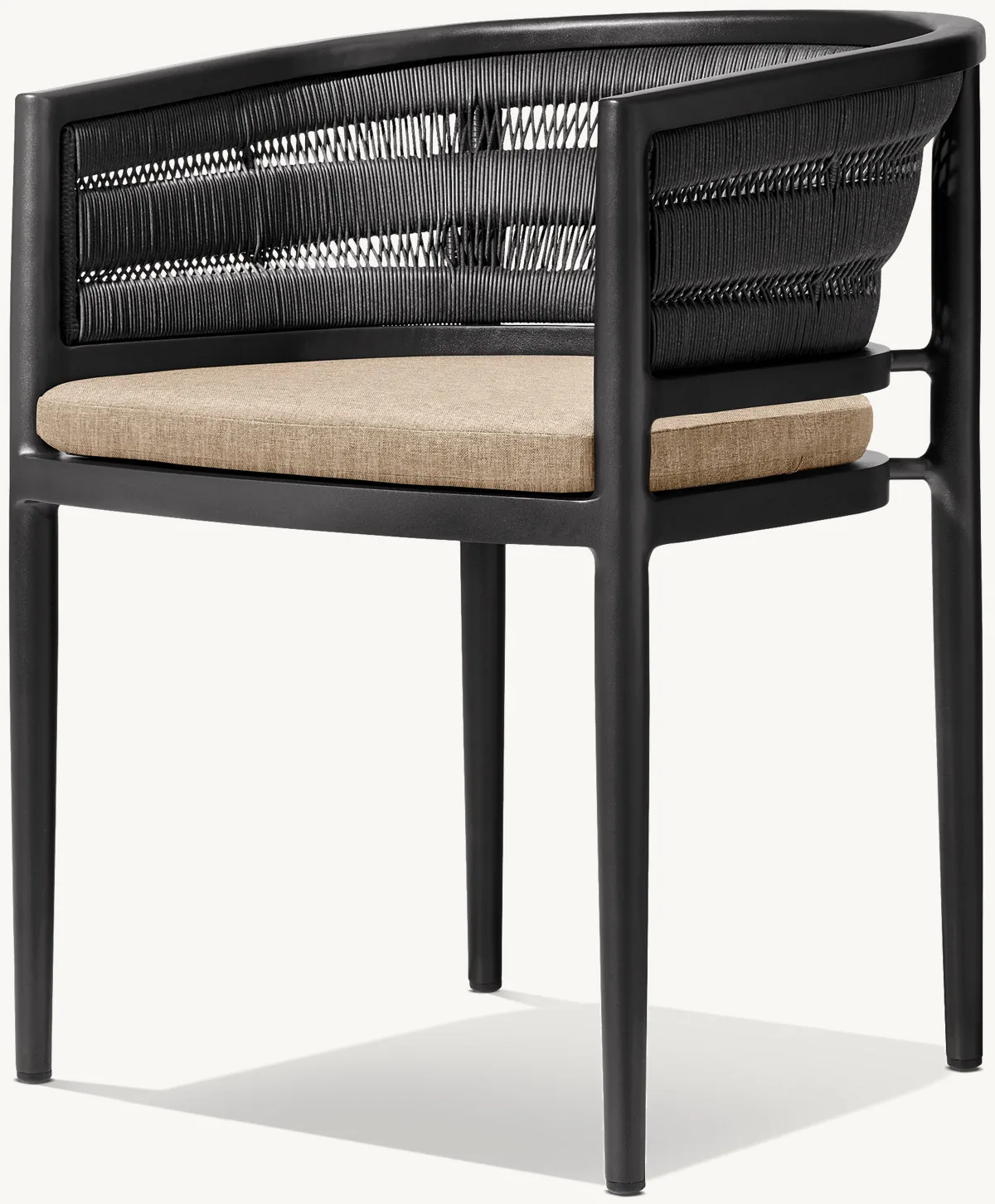 Meticulously Crafted Backyard Chair Upholstered Aluminium Villa Outdoor Armchair
