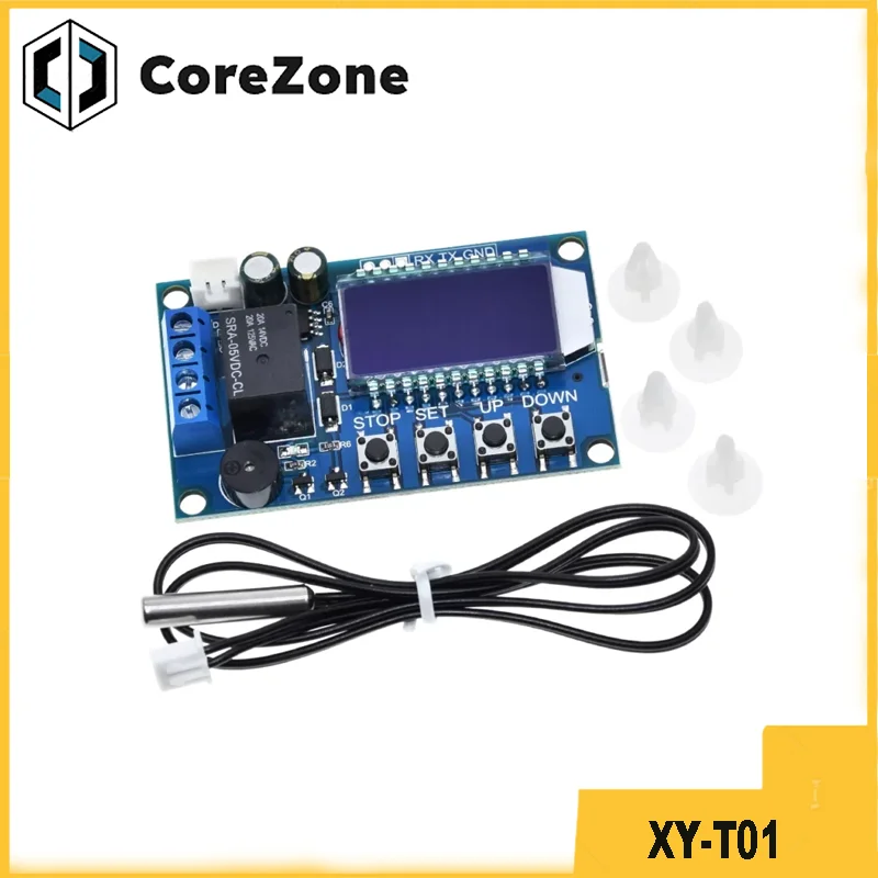XY-T01 Digital Temperature Controller High-precision Real-time Digital Display Temperature Controller Module