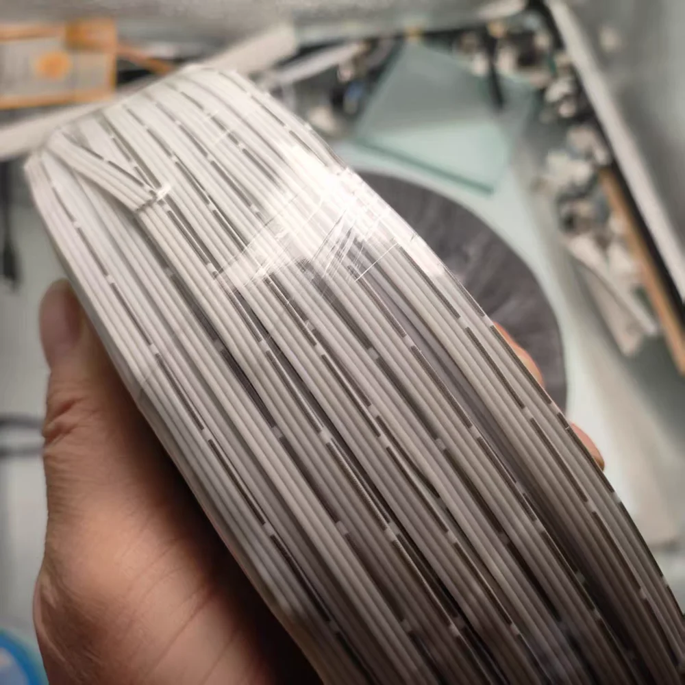 

4 and 5 parallel flat soft silicone ribbon cable 28AWG ultra-fine 4P5P high-temperature resistant ultra soft ribbon cable connec