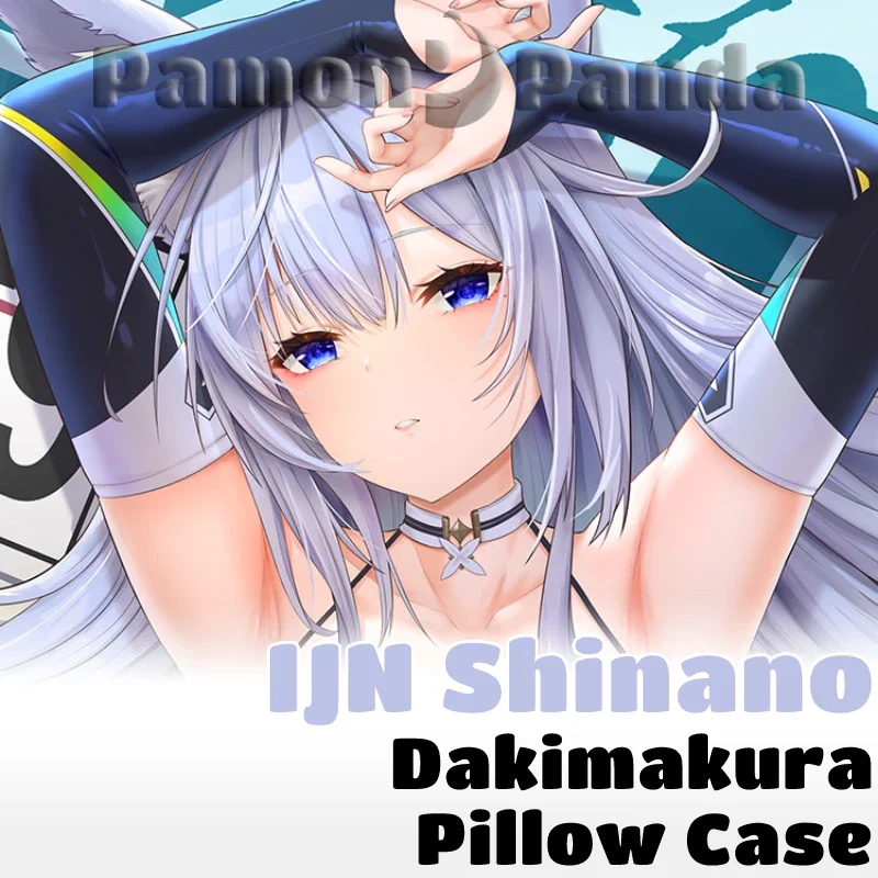 

IJN Shinano Dakimakura Azur Lane Full Body Pillow Case Sexy Hugging Cushion Cover Pillowcase Home Otaku Bedding Decor Gift