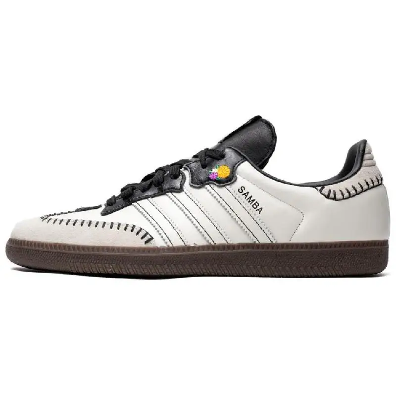 adidas originals SAMBA OG Skateboarding Shoes Unisex Low-top White/black Sneakers shoes JI3932