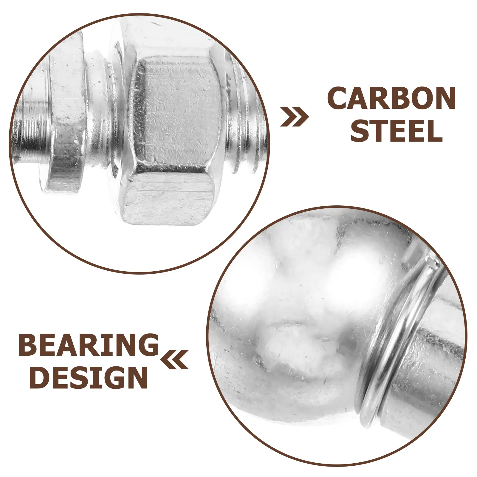 

Шарнирный подшипник рулевой тяги из углеродистой стали: прочный, плавное движение, для автомобилей, квадроциклов, шасси