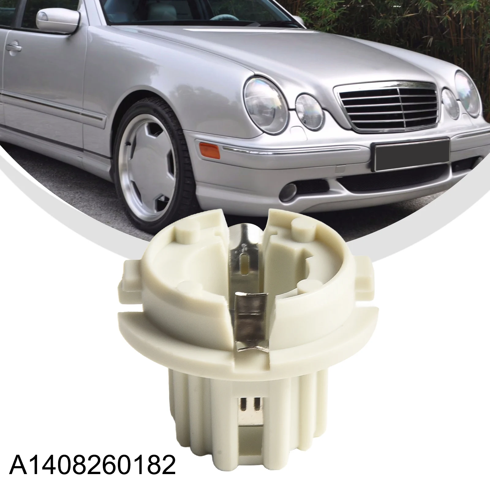 W210 Light Bulb Holder Rear Light Bulb Holder Non-deformation Wear-resistant Easy To Use High-quality Materials