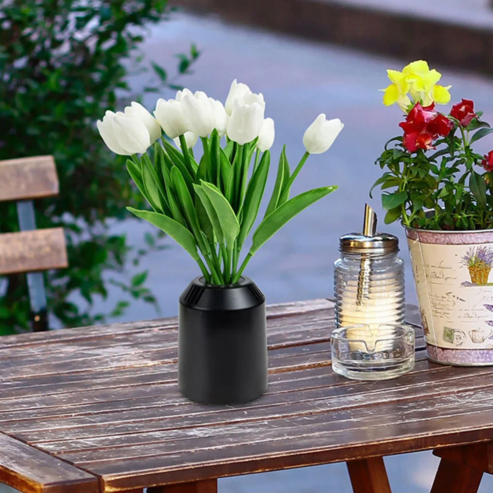 

20Pcs Simulation Tulips Artificial Flower Arrangement Lifelike Home Decor for Bedroom Living Room Wedding Party Photo Prop