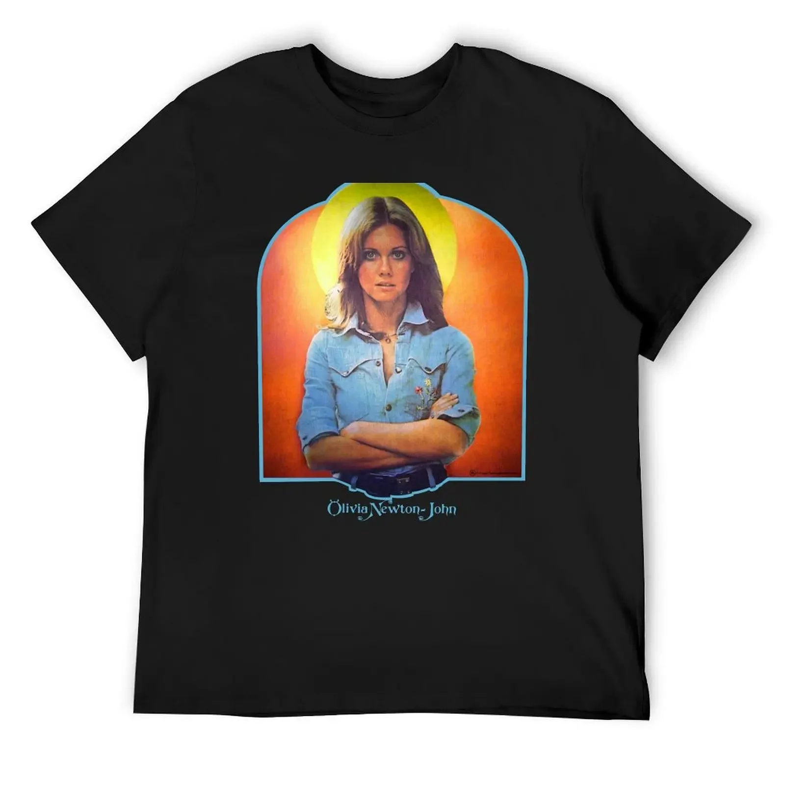 

The Olivia 1974 T-Shirt summer top man clothes baggy shirts fitted t shirts for men