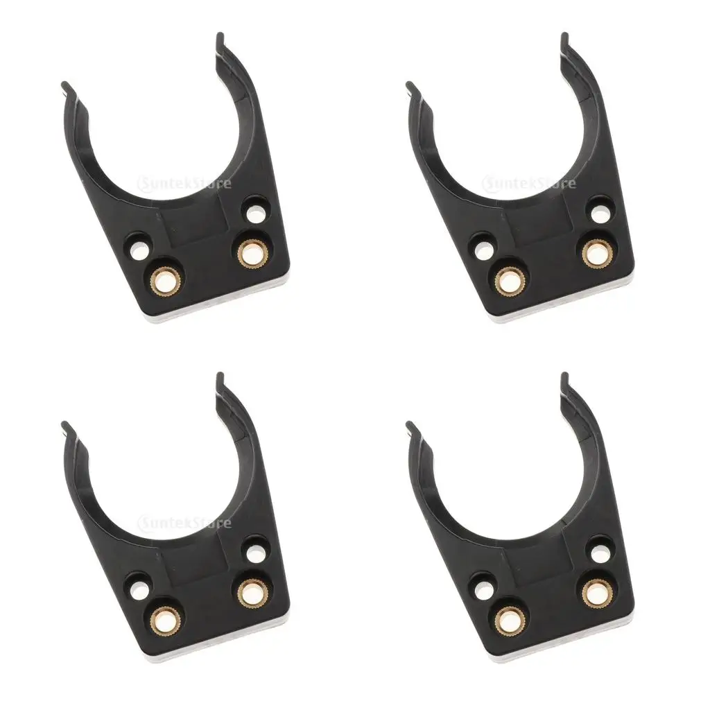 4 Claw Of Plastic Tool Holder Engraving Machine Tool Changer Accessories Size: 8.5 X 6.5cm / 3.35 X 2.Black