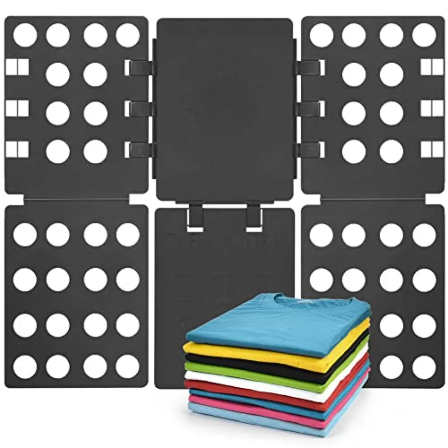 Shirt Folding Board T Shirt Folder for Adults Laundry Room Adjustable PP Plastic Folding Board Easy to Fold Clothes into a Unif