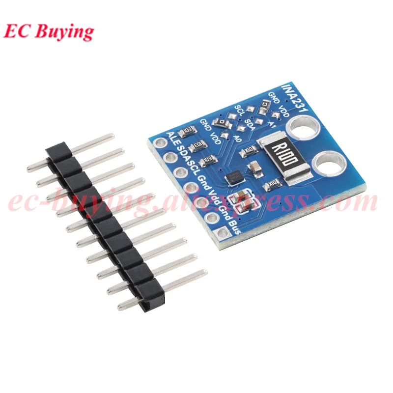 1Pc-20Pcs INA231A INA231 Current Voltage Power Monitor Module Current Shunting Bidirectional I2C IIC Output with Alarm Function