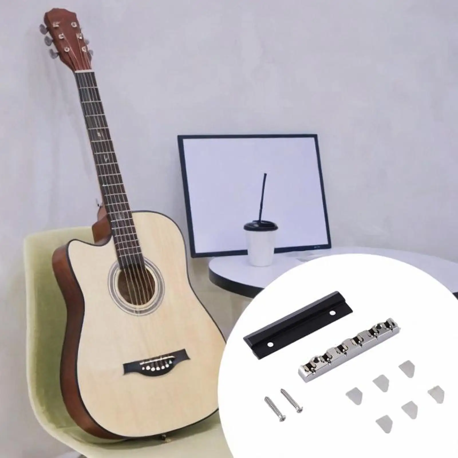 

Guitar Nut Electric Guitar Roller Nut for String Instrument Accessory DIY