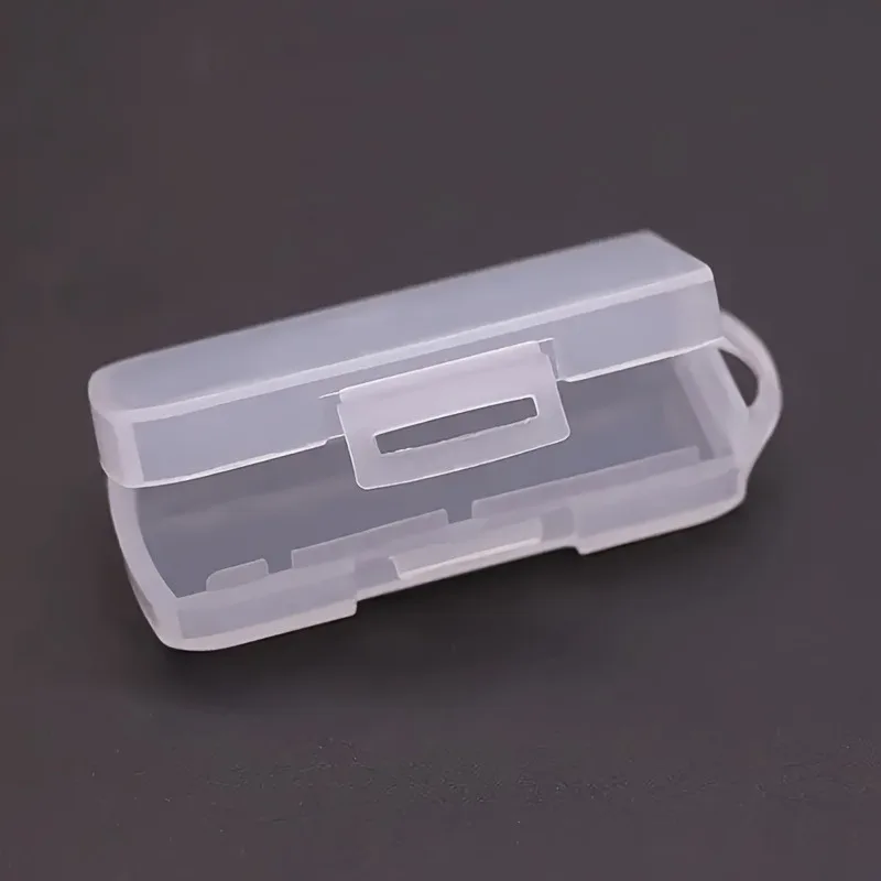 5pcs Mini Transparent PC USB Flash Drive Storage Box, Modern Plastic, Lidded, Durable Protective Case, with Basket