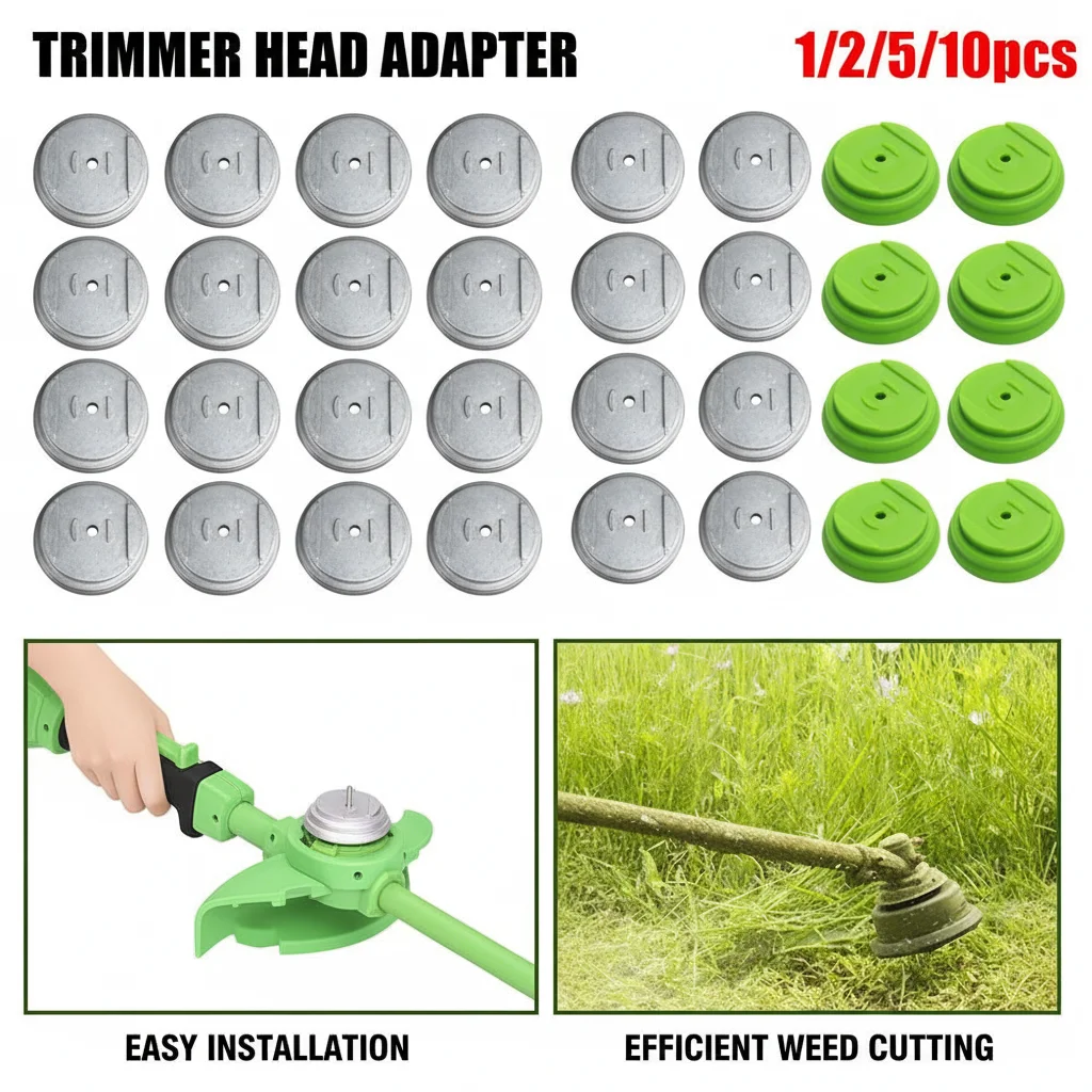Lawn Mower Blade Mounting Cover Adapter For Grass Trimmer Brush Cutter Grass Cover Guard Garden Tool Replacement
